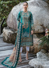 Gulaal Embroidered Lawn Unstitched 3 Piece Suit - 07